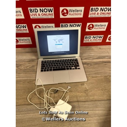 8171 - APPLE MACBOOK AIR / A1466 / MJVE2 / INTEL CORE I5-5250U / 4GB / 128GB / MAC OS / INTEL HD 6000 / POW... 