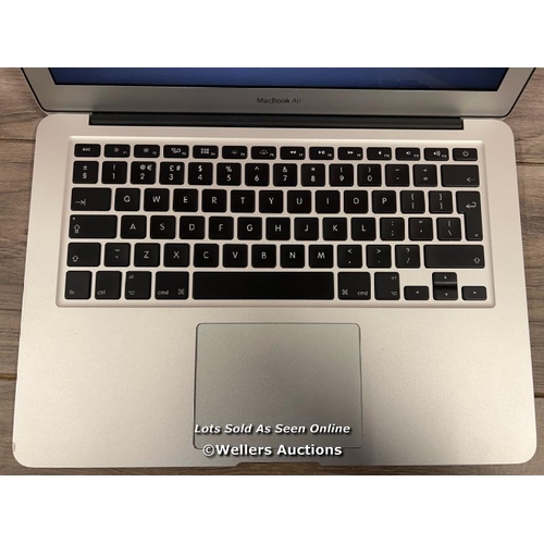 8171 - APPLE MACBOOK AIR / A1466 / MJVE2 / INTEL CORE I5-5250U / 4GB / 128GB / MAC OS / INTEL HD 6000 / POW... 