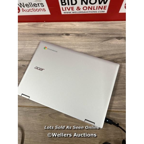 8172 - ACER CHROMEBOOK SPIN 311 / NX.HUVEK.001 / MEDIATEK MT8183C / 4GB / 32GB / WIN 10 / POWERS UP, SIGNS ... 