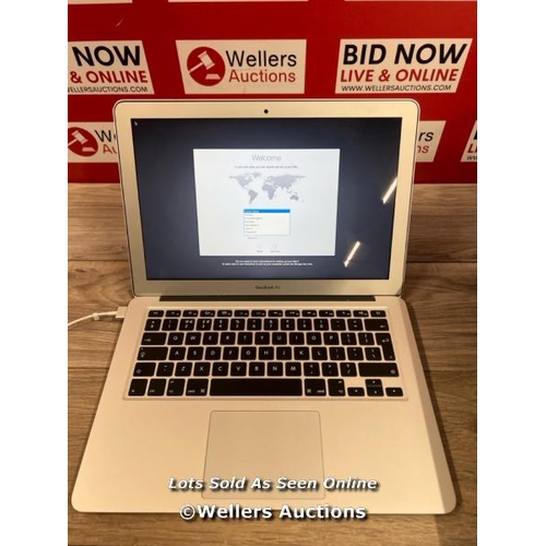 8179 - APPLE MACBOOK AIR / A1466 / MD760LL/B / INTEL CORE I5-4260U / 4GB / 256GB / MAC OS / HD GRAPHICS 500... 