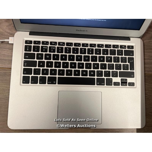 8179 - APPLE MACBOOK AIR / A1466 / MD760LL/B / INTEL CORE I5-4260U / 4GB / 256GB / MAC OS / HD GRAPHICS 500... 