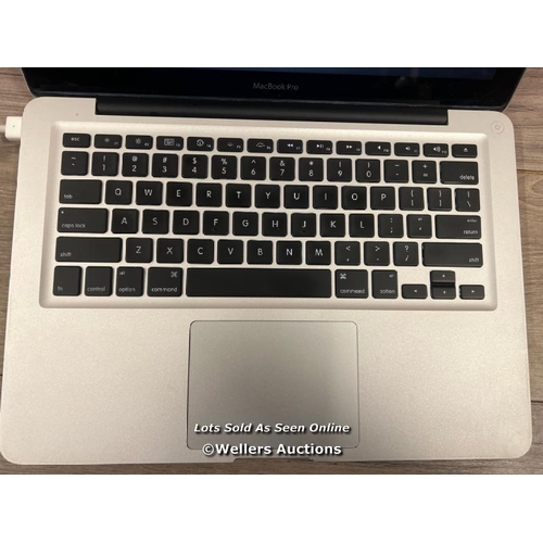 8184 - APPLE MACBOOK PRO / A1278 / MC374LL/A / INTEL CORE DUO P8600 / 4GB / 250GB / MAC OS / GEFORCE 320M /... 