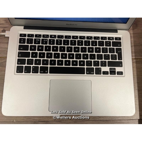 8185 - APPLE MACBOOK AIR / A1466 / MQD32LL/A / INTEL CORE I5-5350U / 8GB / 128GB / MAC OS / INTEL HD GRAPHI... 