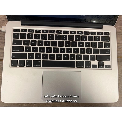 8194 - APPLE MACBOOK PRO / A1502 / MF839LL/A / INTEL CORE I5-5257 / 8GB / 128GB / MAC OS /  IRIS GRAPHICS 6... 