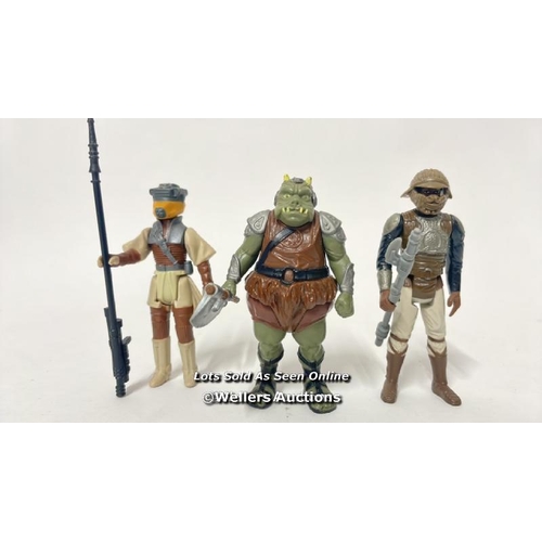 426 - Vintage Star Wars Return of the Jedi lot including Princess Leia - Boushh, Taiwan , 1983, Lando -Ski... 