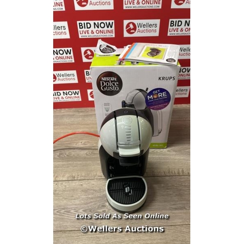 4008 - DOLCE GUSTO BY KRUPS MINI ME COFFEE MACHINE / POWERS UP, SIGNS OF USE / A22