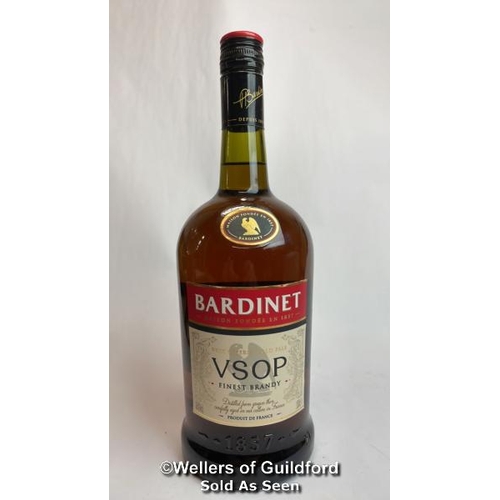 104 - Bardinet VSOP Finest Brandy, 1L, 36% vol / Please see images for fill level and general condition. P... 