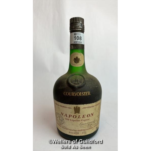 108 - Couvoisier Napoleon Old Liqueur Cognac, 24oz, 40.5 G.L / Please see images for fill level and genera... 