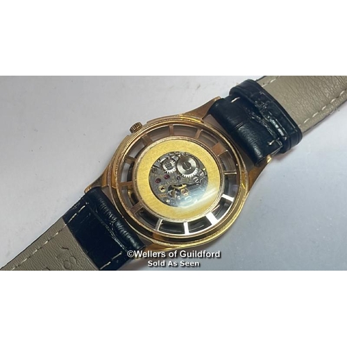 321 - Rolex dial and movement cal 1400, re-cased into a gents wristwatch and comes presented in a quality ... 