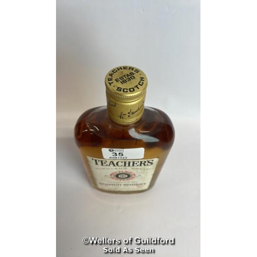 35 - Teachers Highland Cream Scotch Whisky, Vintage bottling, 50cl, 43% vol / Please see images for fill ... 