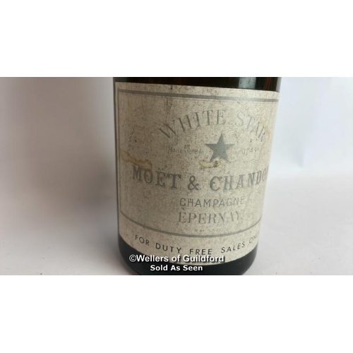 41 - White Star Moet & Chandon Champagne Epernay, 75cl, NM3342272 / Please see images for fill level and ... 