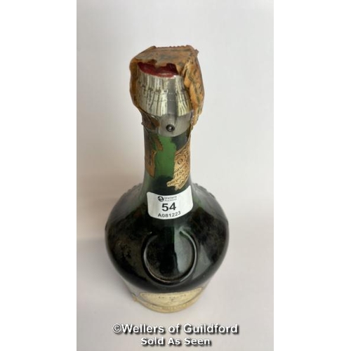 54 - D.O.M Benedictine Liquer / Please see images for fill level and general condition. Please be aware t... 