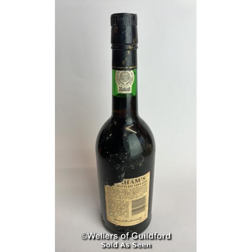 56 - Graham's Late bottled vintage 1981 port, 70cl, 20% vol / Please see images for fill level and genera... 