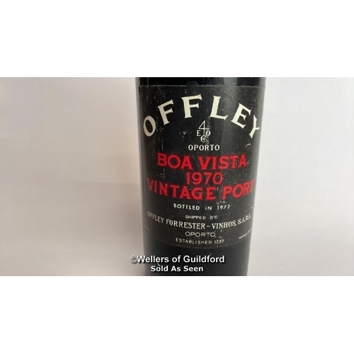 60 - Offley Boa Vista 1970 vintage port, Minor damage to cork / Please see images for fill level and gene... 