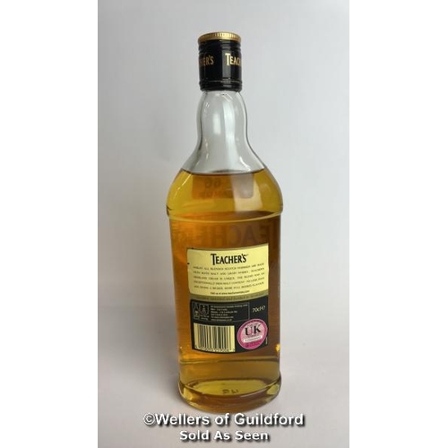 66 - Teachers Highland Cream Scotch Whisky, 70cl, 43% vol / Please see images for fill level and general ... 