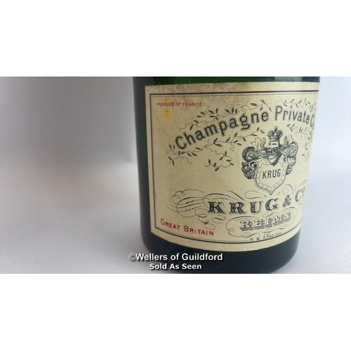 77 - Seven bottles of 1952 Krug & Co Reims Champagne Private Cuvee, Extra Sec, 3.042.212, With original p... 