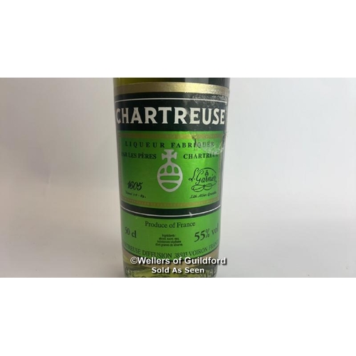 80 - Chartreuse Liquer, 50cl, 55% vol / Please see images for fill level and general condition. Please be... 