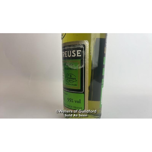 80 - Chartreuse Liquer, 50cl, 55% vol / Please see images for fill level and general condition. Please be... 