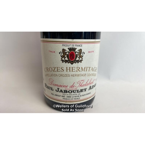 9 - 2002 Millesime Crozes Hermitage Paul Jaboulet Aine, 75cl, 12.5% VOL / Please see images for fill lev... 