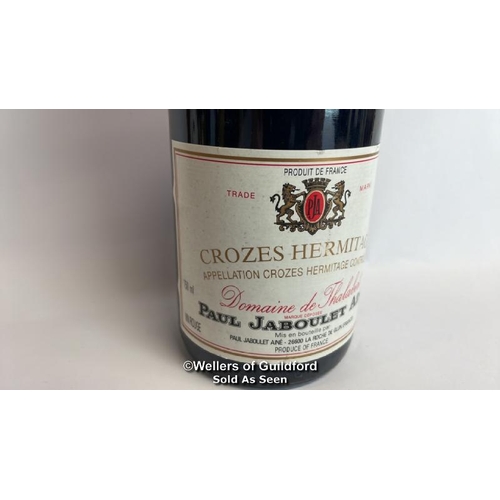 9 - 2002 Millesime Crozes Hermitage Paul Jaboulet Aine, 75cl, 12.5% VOL / Please see images for fill lev... 