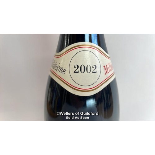 9 - 2002 Millesime Crozes Hermitage Paul Jaboulet Aine, 75cl, 12.5% VOL / Please see images for fill lev... 