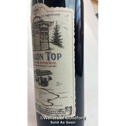 119 - 1998 Pavillon Top Lalande De Pomerol, Grand Vin De Bordeaux, 75cl, 12.5% vol / Please see images for... 