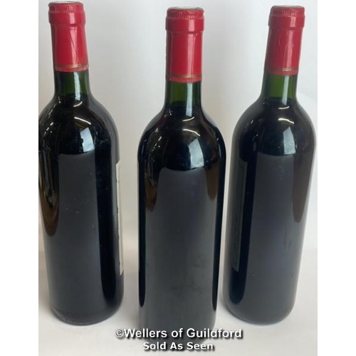 16 - Three bottles of 1993 Domaine Du Grand Mayne Cotes de Duras, 75cl, 12% vol / Please see images for f... 