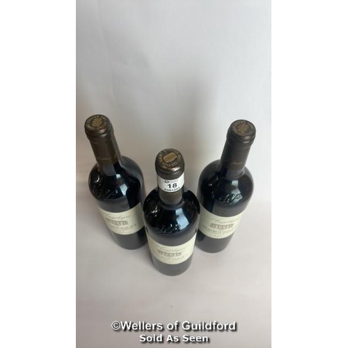 18 - Three bottles of 2009 Angelique De Monsbousquet Saint-Emilion Grand Cru, 75cl, 14% vol / Please see ... 