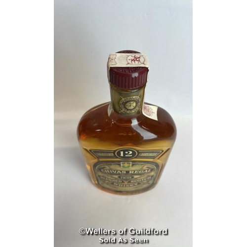 36 - Chivas Regal Blended Scotch Whisky, Aged 12 Years, 50cl, 43% vol, In original box / Please see image... 