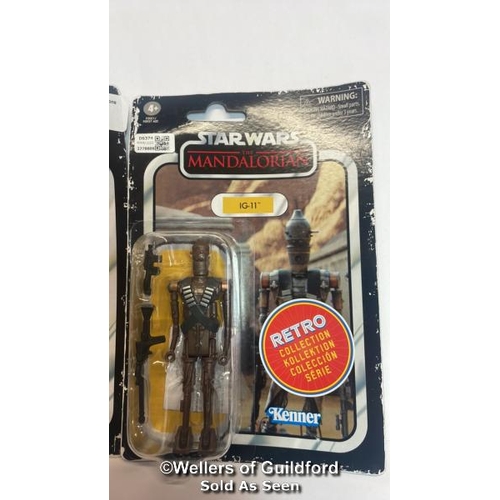 443 - Star Wars - Two Hasbro Retro Collection 3 3/4