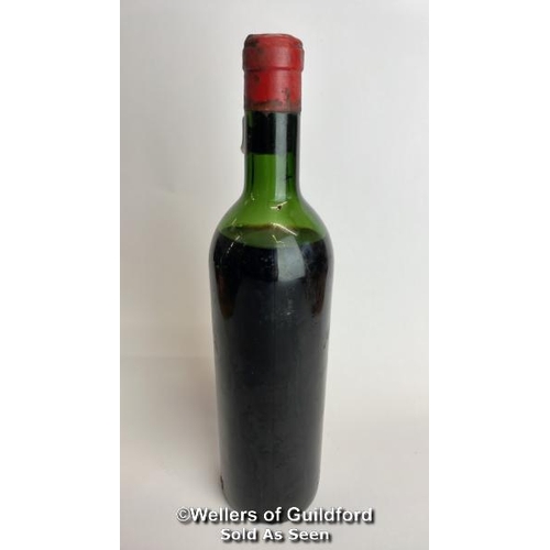 50 - 1962 Grand Vint Chateau Lynch Bages Grand Cru Classe Pauillac Medoc, 75cl / Please see images for fi... 