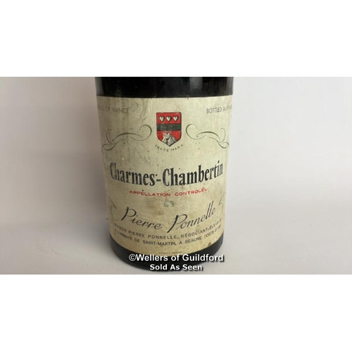 51 - 1949 Charmes-Pierre Ponnelle, Level below shoulder, seal in poor condition / Please see images for f... 