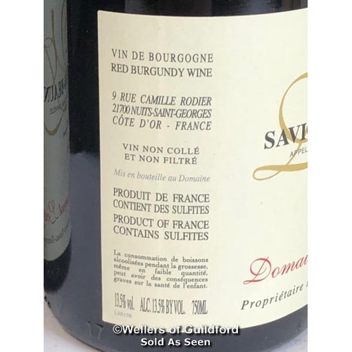 518 - SIX BOTTLES OF 2015 SAVIGNY-LES-BEAUNE, DOMAINE VINCENT LEDY, BURGUNDY, RED, 75CL, 13.5% VOL / 10% B... 