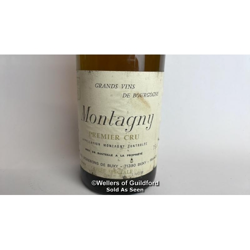 52 - 1991 Grand Vins De Bourgogne Monagny Premiuer Cru Cuvee Speciale, 75cl, 13% vol / Please see images ... 