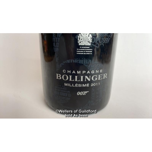 53 - 2011 007 Bollinger Champagne, Millesime, 75cl, 12% vol / Please see images for fill level and genera... 