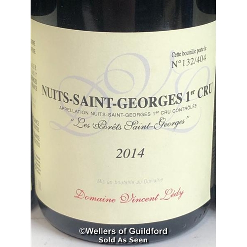 533 - SIX BOTTLES OF 2014 NUITS ST GEORGES 1ER CRU 