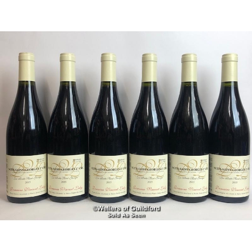 536 - SIX BOTTLES OF 2015 NUITS ST GEORGES 1ER CRU 