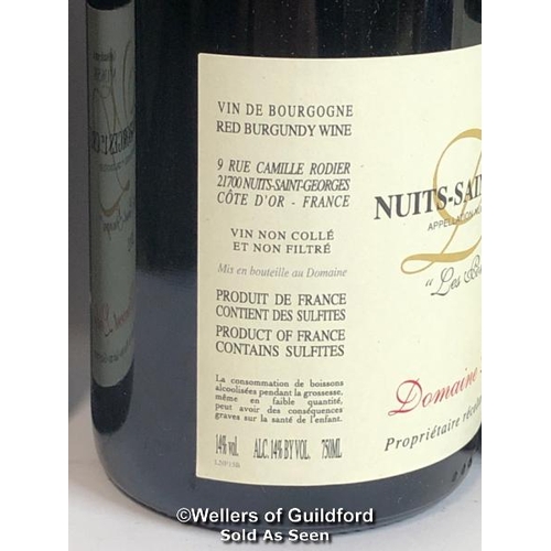 536 - SIX BOTTLES OF 2015 NUITS ST GEORGES 1ER CRU 