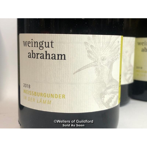 551 - SIX BOTTLES OF 2018 WEISSBURGUNDER 