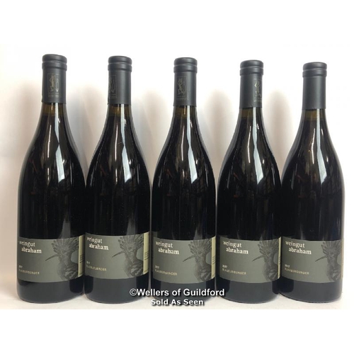 552 - FIVE BOTTLES OF 2017 BLAUBURGUNDER RED, WEINGUT ABRAHAM, ALTO ADIGE, 75CL, 14% VOL / 10% BP / THIS L... 