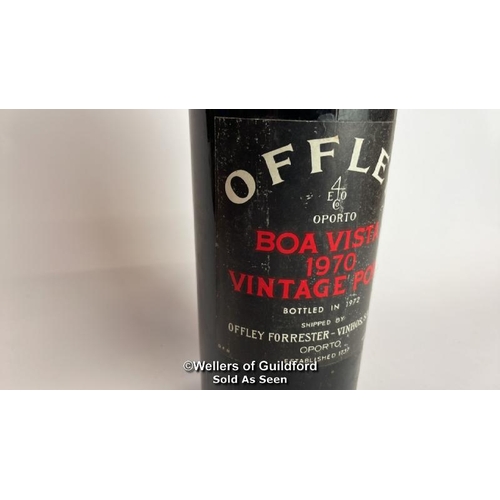 60 - Offley Boa Vista 1970 vintage port, Minor damage to cork / Please see images for fill level and gene... 