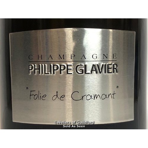 626 - ONE BOTTLE OF FOLIE DE CRAMANT GRAND CRU EXTRA BRUT CHAMPAGNE, 1500ML, 12% VOL / 10% BP / THIS LOT A... 