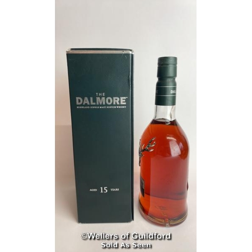 63 - The Dalmore Highland Single Malth Scotch Whisky, Aged 15 years, 70cl, 40% vol, In original box / Ple... 