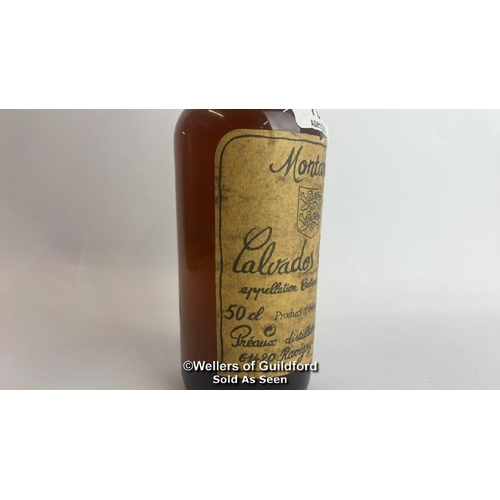 79 - Montarey Calvados Vieux Brandy, Aged 5 Years, 50cl, 40% vol / Please see images for fill level and g... 