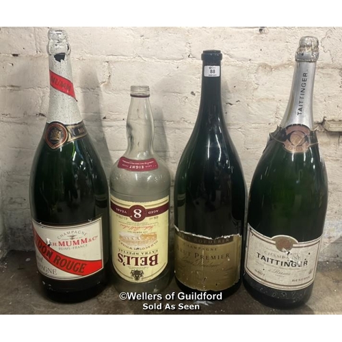 88 - Louis Roederer Campagne Brut Premier, 6L Methuselah Empty Bottle