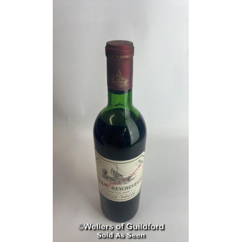 91 - Eight bottles of 1970 Chateau Beychevelle, Mis En Boutille Au Chateau, 75cl, In original wooden crat... 