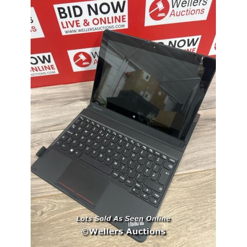 8084 - LENOVO THINKPAD 10 / 20C10024UK / INTEL ATOM Z3795 / 4GB / 128GB / WIN 10 / HD GRAPHICS / SIGNS OF U... 