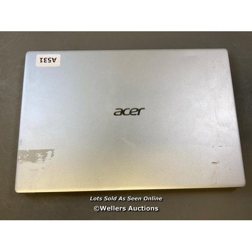 9504 - ACER SWIFT 3 / MODEL N19C4 / 8GB RAM / 1TB HD / AMD RYZEN 5 4500U @ 2.38GHZ / SN: NXHSEEK00404307586... 