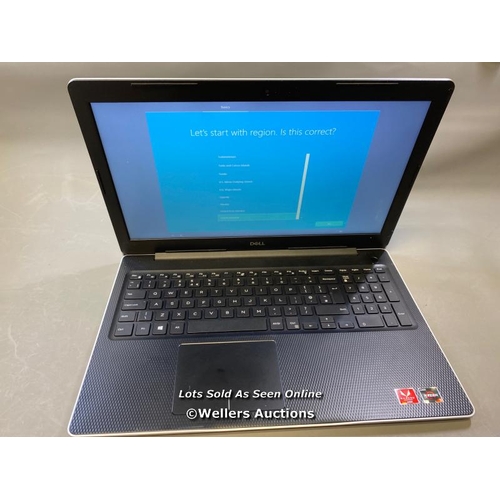 9509 - DELL INSPIRON 3585 / 8GB RAM / 256GB SSD / AMD RYZEN 5 2500U @ 2.00GHZ / ST: CLG6B53 / PROFESSIONALL... 