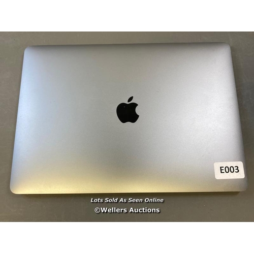 9519 - APPLE MACBOOK AIR (2020-2022) / A2337 / 8GB RAM / 256GB SSD / APPLE M1 @ 3.20GHZ / SN: C02G7WSNQ6L4 ... 